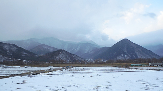 自在山とそのまわり