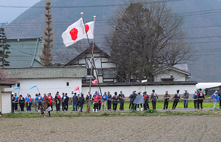 村上の御柱