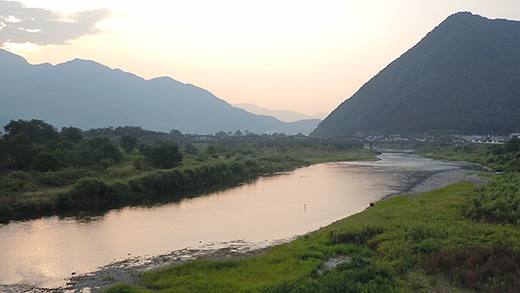 千曲川 坂城大橋